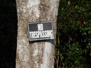 no-trepassing